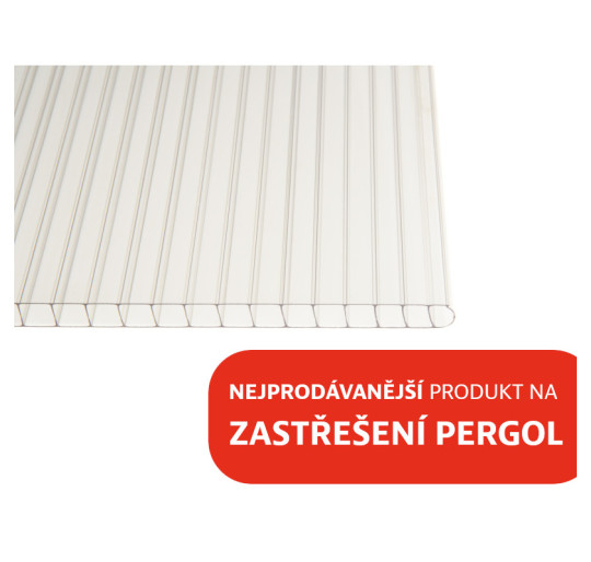 Dutinkový polykarbonát LEXAN čirý 10 mm