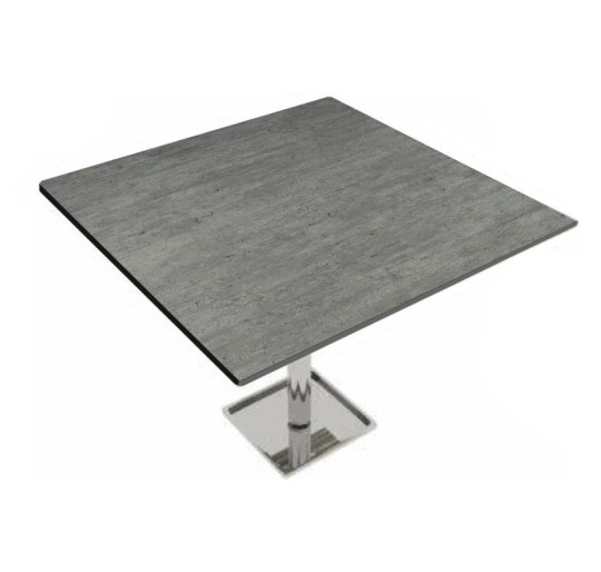 HPL deska čtvercová 700x700mm beton