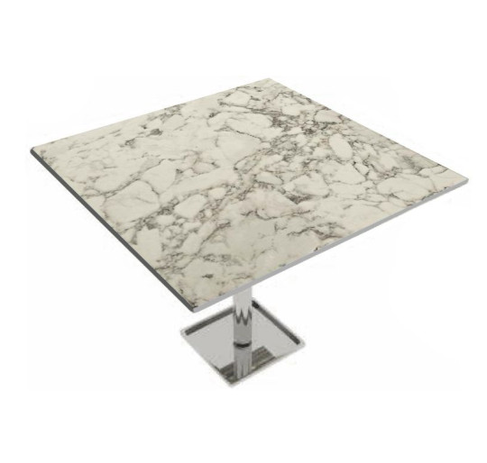 HPL deska čtvercová 800x800mm mramor