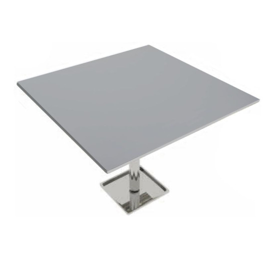 HPL deska čtvercová 600x600mm šedý
