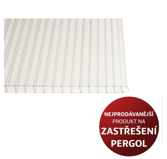 Dutinkový polykarbonát LEXAN čirý 10mm