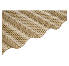 Vlnitý polykarbonát WABE bronz