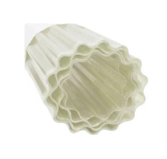 Vlnitý PVC 0,8mm čirá