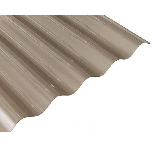 Vlnitý PVC 0,8mm bronz